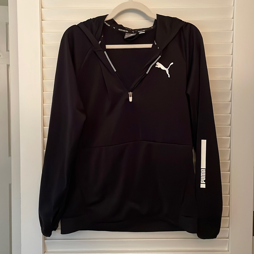 Puma quarter zip hoodie